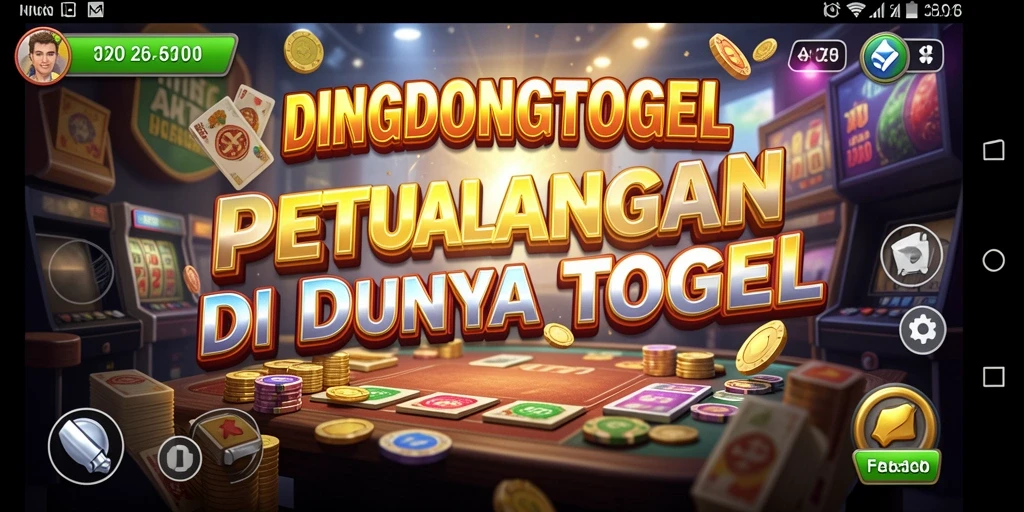 Tampilan gameplay DINGDONGTOGEL yang seru dan menantang.