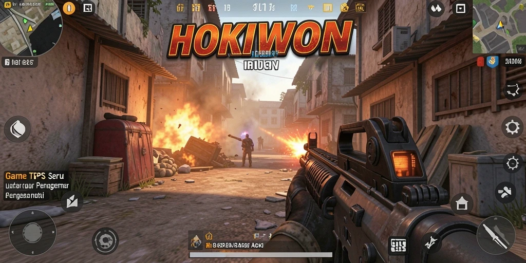 Tampilan gameplay HOKIWON yang seru dan mendebarkan.