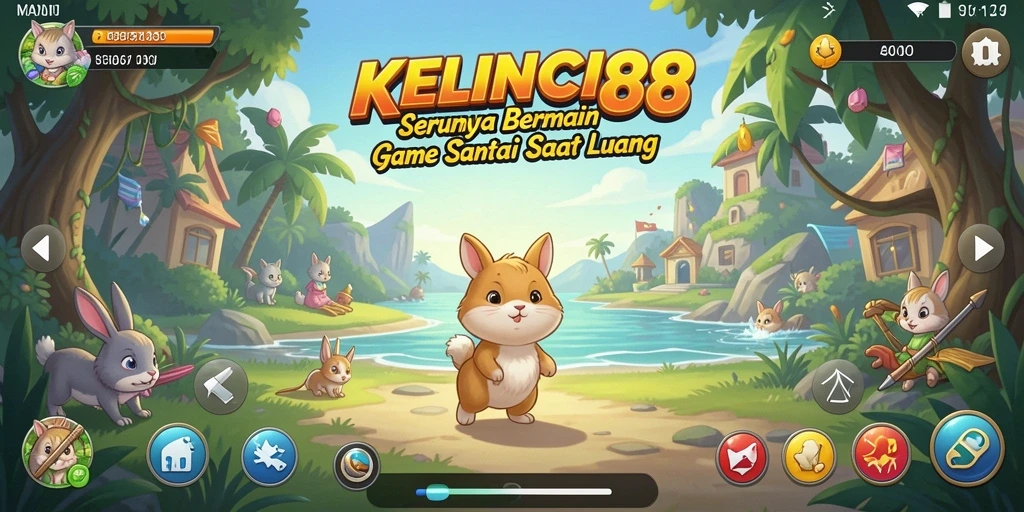 Screenshot gameplay KELINCI88 menampilkan momen seru saat bermain.