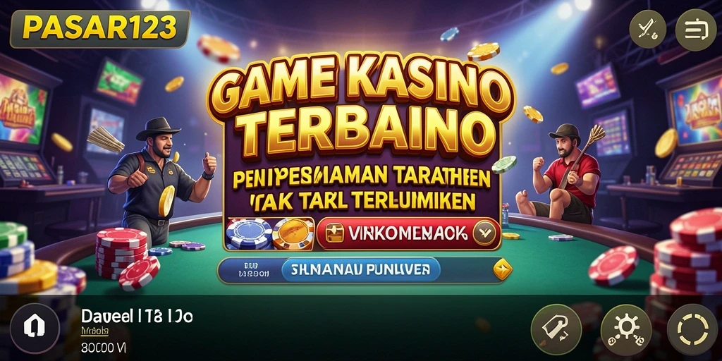 Tampilan gameplay seru dan menghibur di PASAR123.