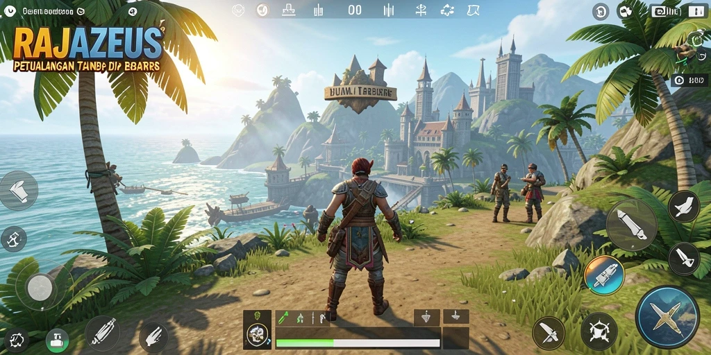 Gameplay epik RAJAZEUS di dunia terbuka yang menakjubkan.