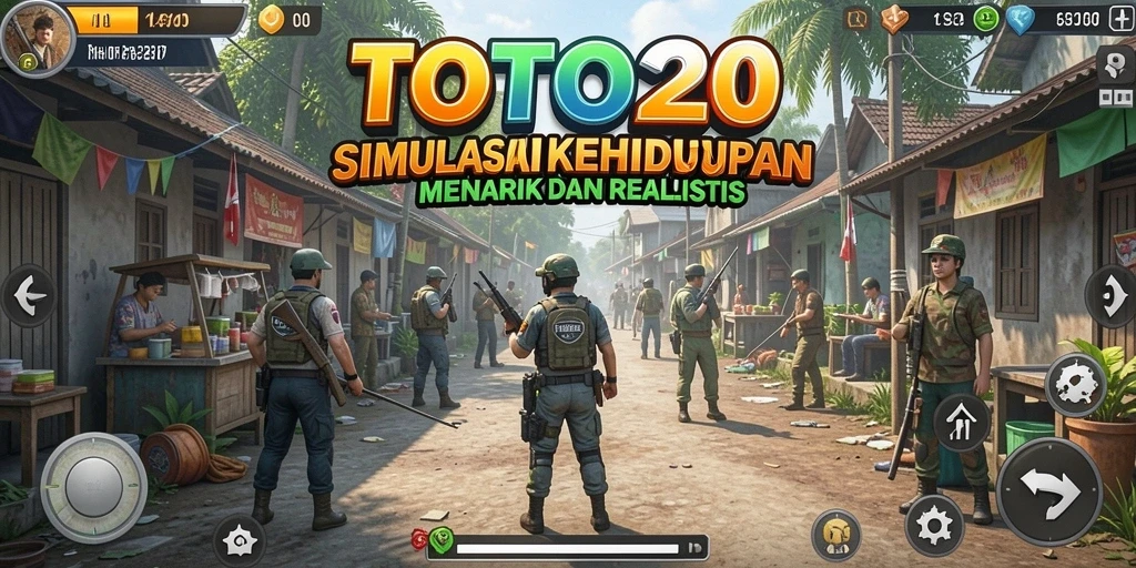 TOTO20 menampilkan gameplay simulasi yang mendalam dan menarik.