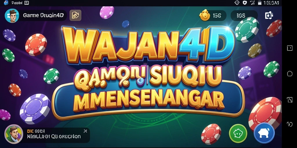 Tampilan gameplay seru dari WAJAN4D QiuQiu.